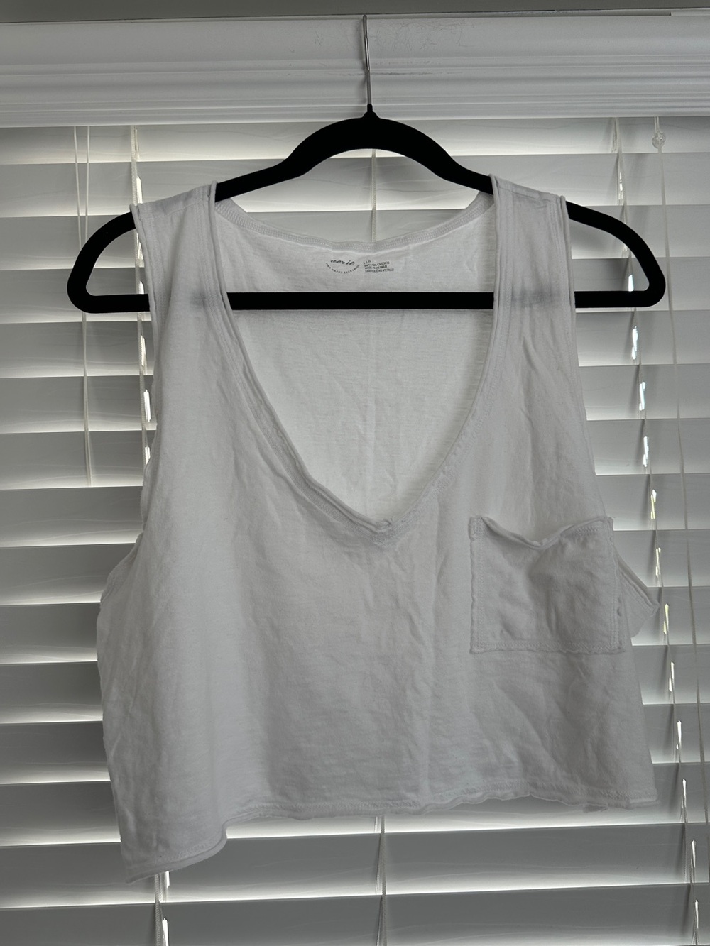 Aerie Cotton V-Neck Tank Top